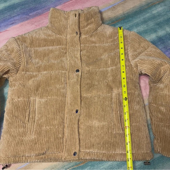 BAGATELLE COLLECTION Corduroy Puffer Coat size S - Picture 12 of 12